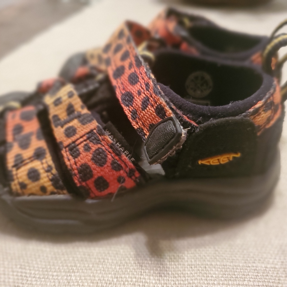 Keen Orange and Black Outdoor Sandals